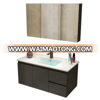 Most popular american wood modern furniture cabinet bathroom