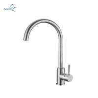 Single Handle Water Mixer Tap Pull Out Chrome Surface  Kitchen Faucet