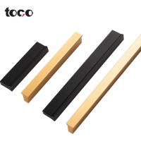 TOCO Modern Simple Style Pull Handle Exterior Door Cabinet Manufacturers Pull Handle Handles for Drawers of Aluminum