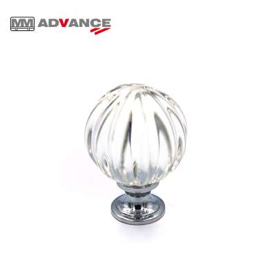 Bathroom Kitchen furniture hardware accessories small crystal door cabinet knob with low Price