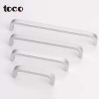 TOCO u shape cabinet handle d shaped kitchen handles aluminum door and window handle