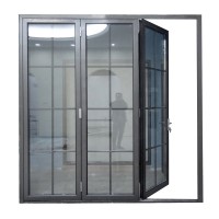 Perfect quality hardware aluminum lowes bifold door